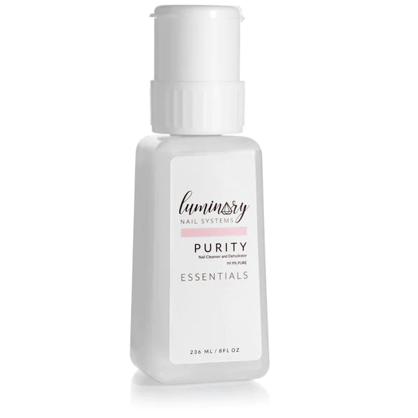 "PURITY" Nail Cleanser and Dehydrator With Pump Lid